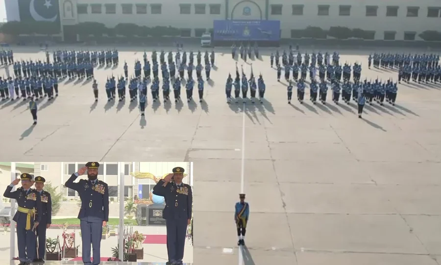 پاک فضائیہ ایئرمین اکیڈمی کورنگی میں شاندار پاسنگ آؤٹ تقریب، 1155 کیڈٹس پاس آؤٹ