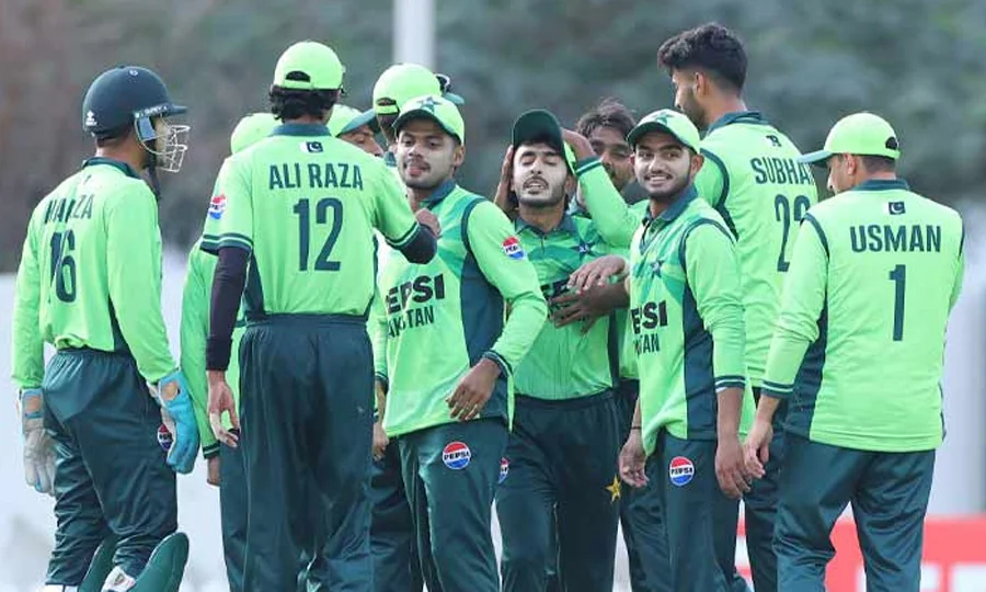 پاکستان انڈر 19 ایشیاکپ کے سیمی فائنل میں پہنچ گیا