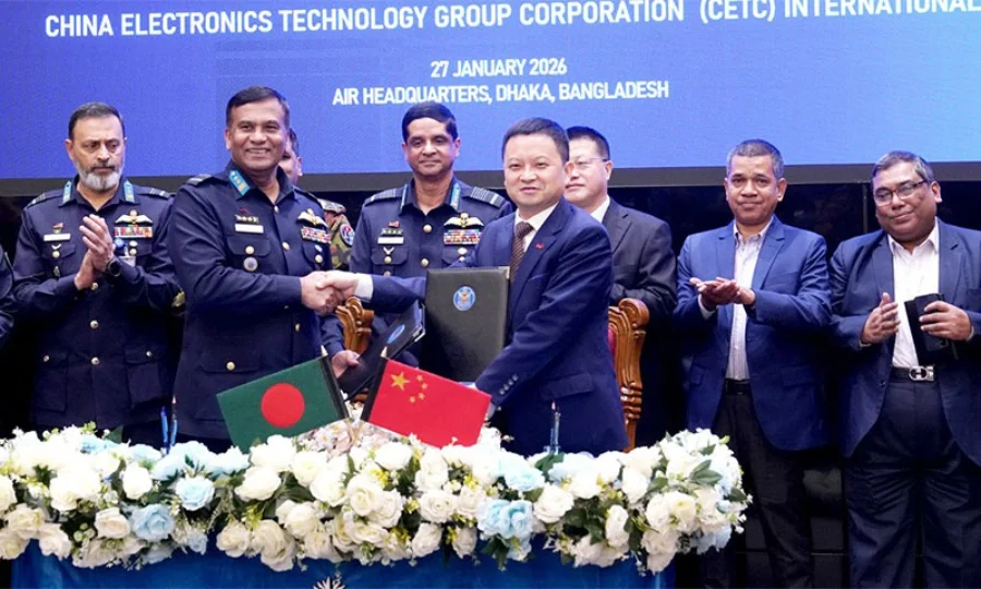بنگلہ دیش اور چین میں دفاعی تعلقات بڑھنے لگے ، فضائی تعان کا اہم معاہدہ طے