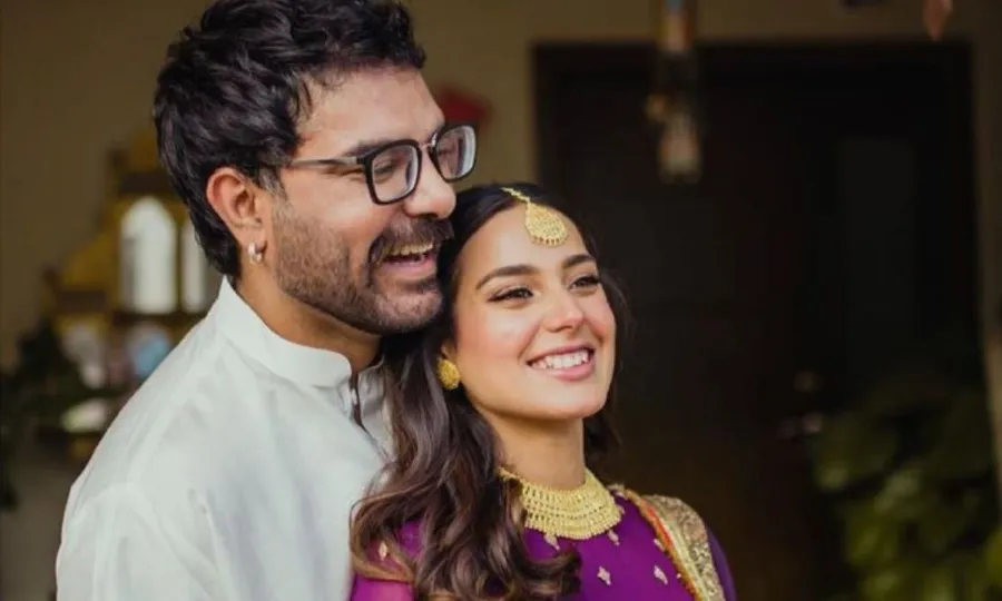 اقرا عزیز اور یاسر حسین کے گھر ننھی پری کی آمد