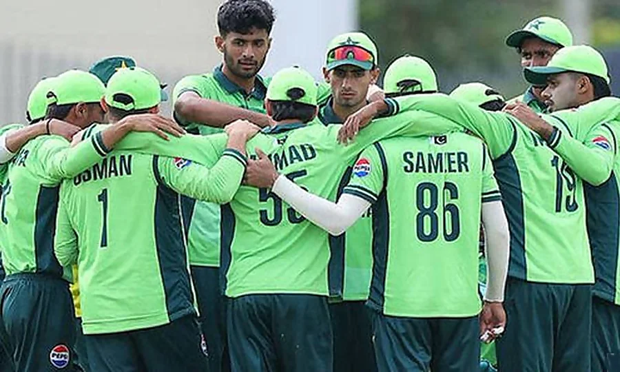 پاکستان انڈر 19 ٹیم بھارت کے خلاف سپر سکس مرحلے کے میچ کے لیے تیار