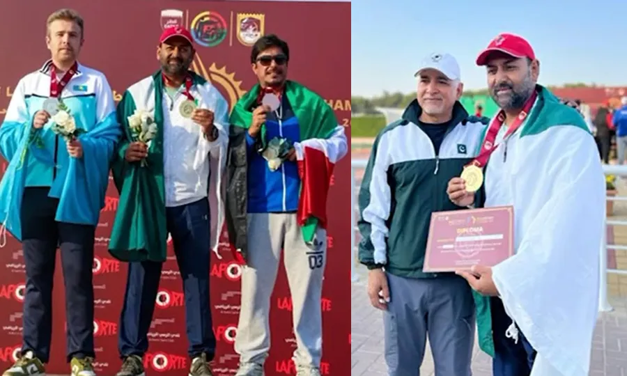 ایشین شاٹ گن چیمپین شپ؛ پاک فوج کے لیفٹیننٹ کرنل نے پہلا گولڈ میڈل جیت لیا