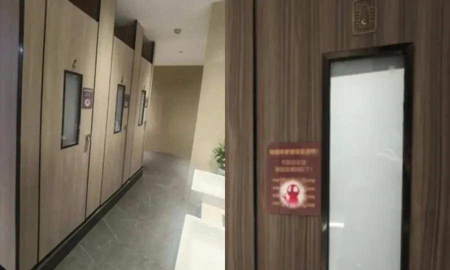 باتھ روم میں سگریٹ نوشی روکنے کیلئے چینی شاپنگ سینٹر کا انوکھا اقدام