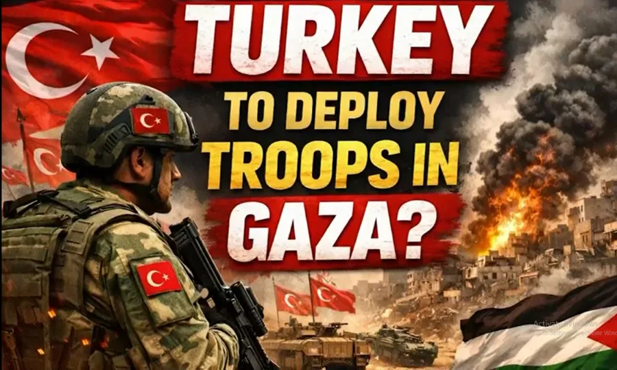 ترکیہ نے انٹرنیشنل اسٹیبلائزیشن فورس میں شمولیت پر رضامندی ظاہر کر دی