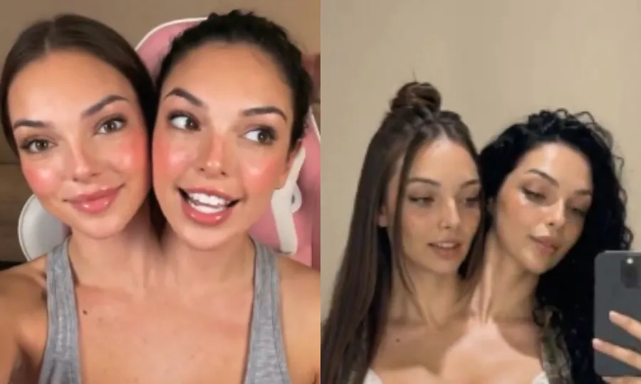 اے آئی جنریٹڈ جڑواں بہنیں انٹرنیٹ پر وائرل