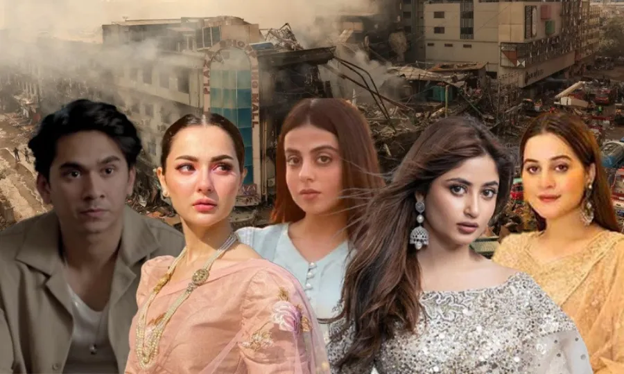 حادثہ یا بے حسی؟ سانحہ گل پلازہ پر شوبز ستاروں نے سوالات اٹھا دیے