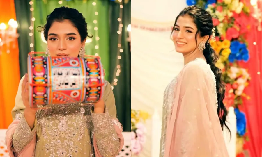 لائبہ خان کی ڈھولکی کی ڈھولکی نائٹ؛ تصاویر وائرل