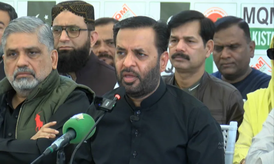 کراچی کو وفاق کا حصہ بنایا جائے، مصطفیٰ کمال