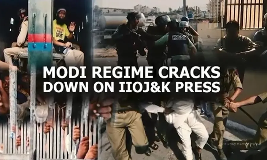 مقبوضہ کشمیر میں صحافت پر شب خون، مودی کی نام نہاد جمہوریت کا اصل چہرہ آشکار
