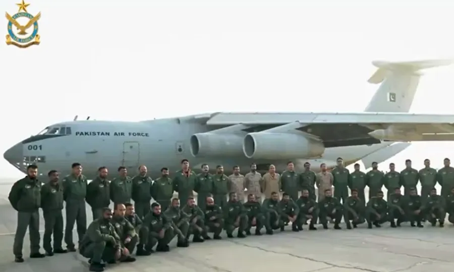 کثیرالقومی مشق اسپیئرز آف وکٹری 2026؛ پاک فضائیہ کا دستہ سعودی عرب پہنچ گیا