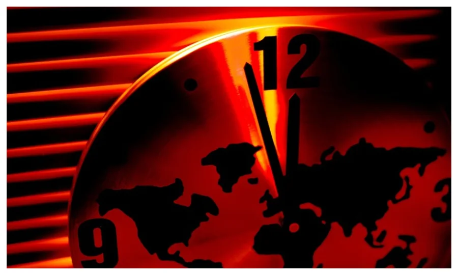 ڈومز ڈے کلاک نے خطرے کی گھنٹی بجادی، کیا قیامت آنے والی ہے؟