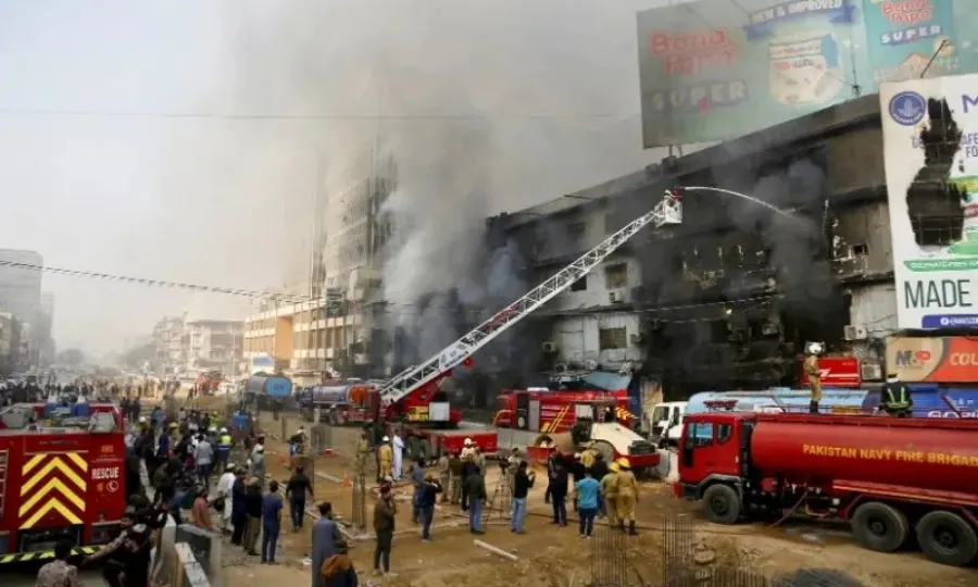 گل پلازہ میں آگ لگنے کی وجوہات کیا؟ تحقیقاتی رپورٹ سامنے آگئی