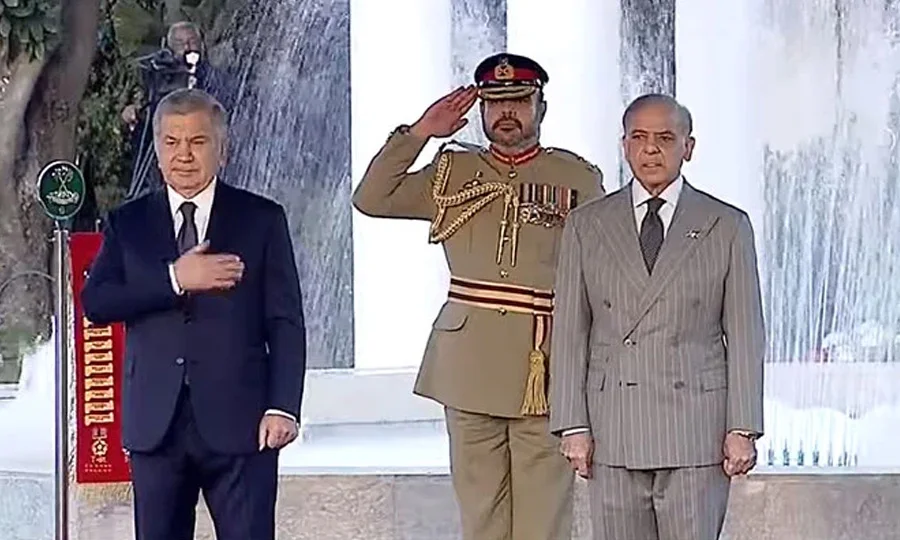 ازبکستان کے صدر شہباز شریف کی قائدانہ صلاحیتوں کے معترف