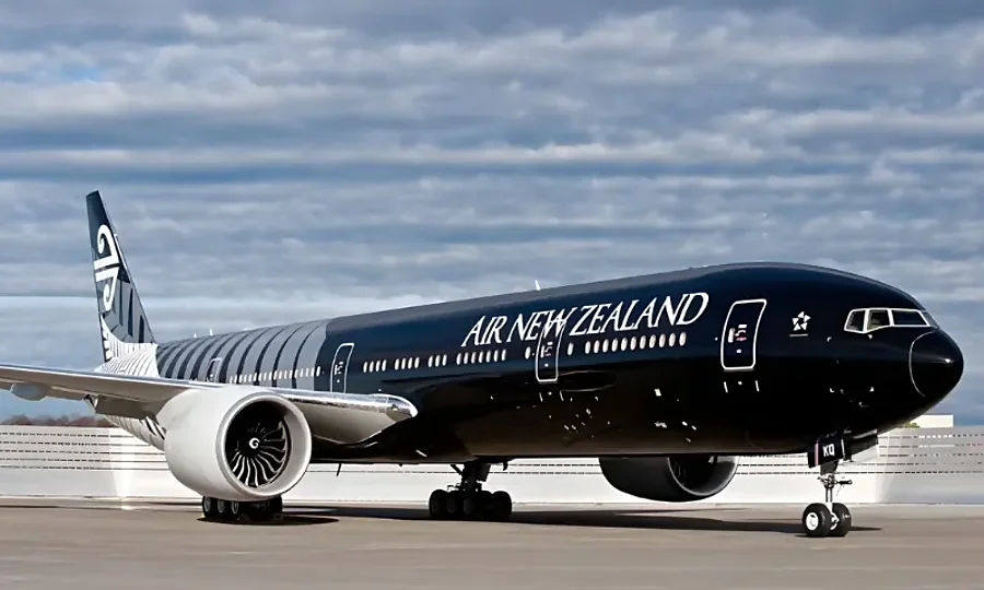 ایئر نیوزی لینڈ کے مسافر طیارے سیاہ رنگ کے کیوں ہوتے ہیں؟
