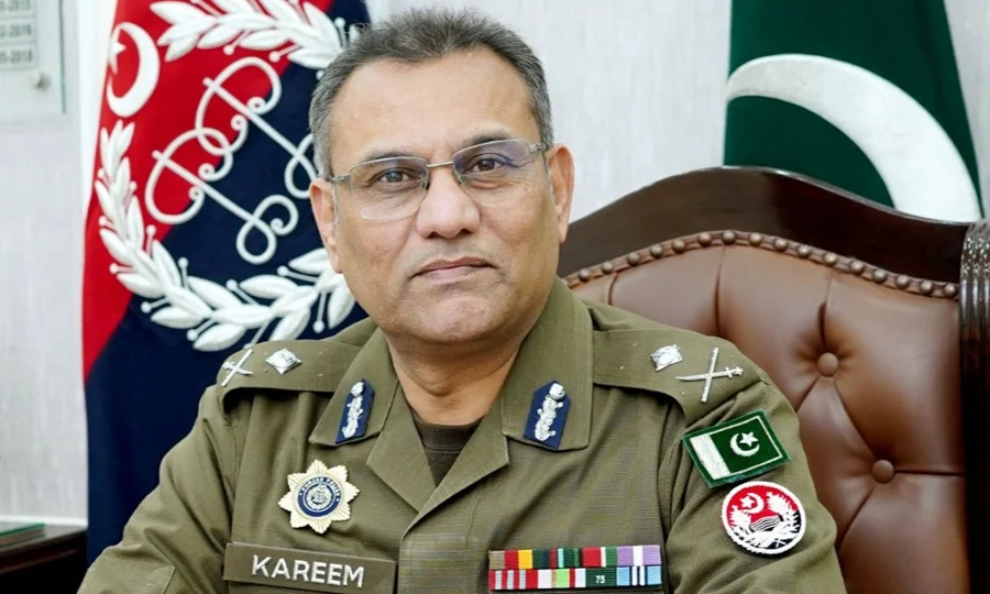 راؤ عبدالکریم نے آئی جی پنجاب کے عہدے کا چارج سنبھال لیا