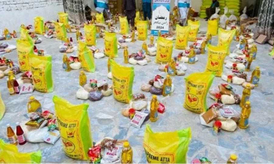 رمضان سے قبل 10 ہزار مستحق افراد میں راشن بیگز کی تقسیم