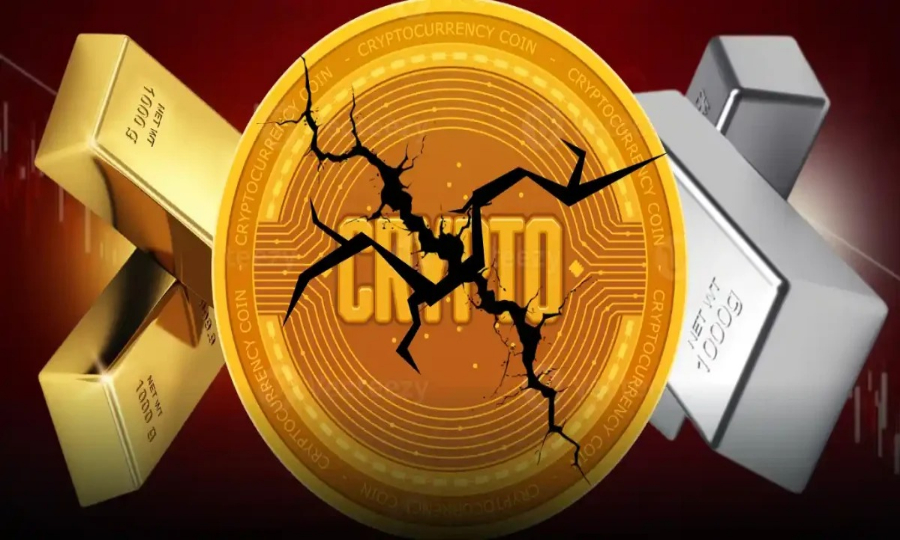 سونا، چاندی، بٹ کوائن اور تیل کی قیمتیں گرنے سے مارکیٹس ہل گئیں