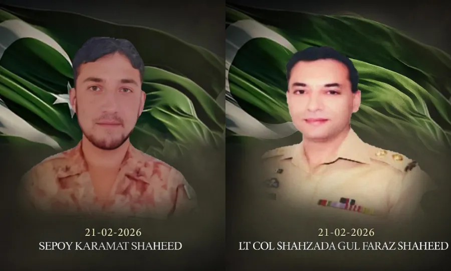 بنوں: فتنہ الخوارج کا فورسز کے قافلے پر حملہ، لیفٹیننٹ کرنل اور سپاہی شہید، 5 دہشتگرد جہنم واصل