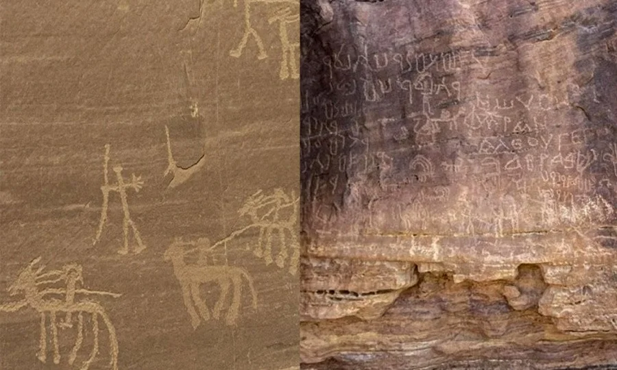 مصر کے صحرا سے دس ہزار سال قدیم نقوش اور فن پارے دریافت