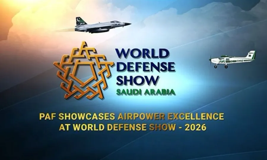 پاکستان ایئر فورس کی ورلڈ ڈیفنس شو 2026 میں شرکت