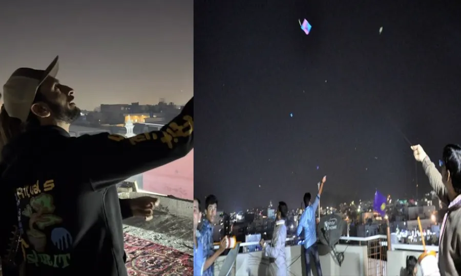 قومی کرکٹر حسن علی بھی بسنت کے رنگوں میں رنگ گئے، ویڈیو وائرل