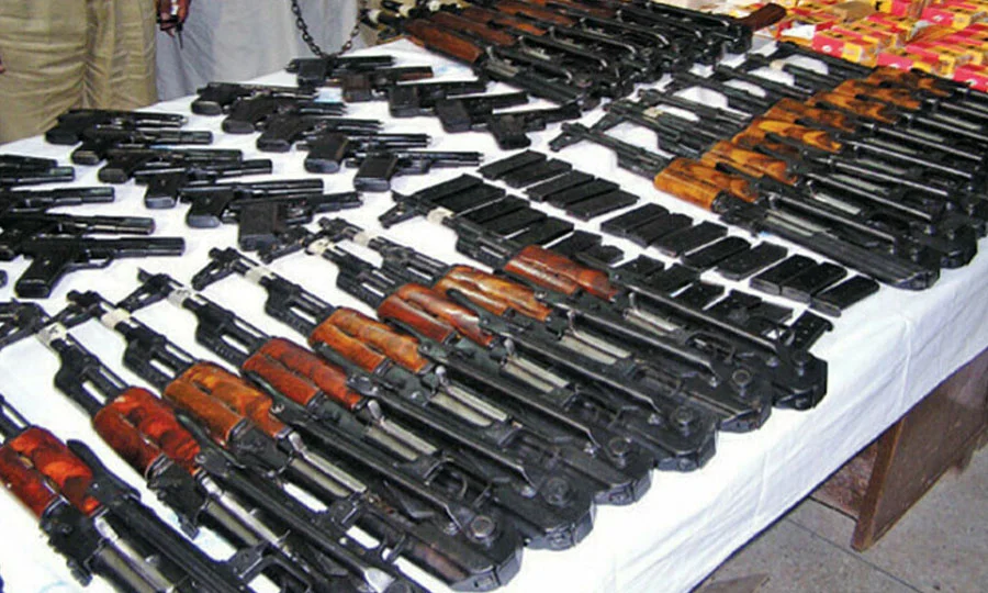 کراچی میں دوسرے صوبوں سے اسلحہ اسمگل ہونے کا انکشاف
