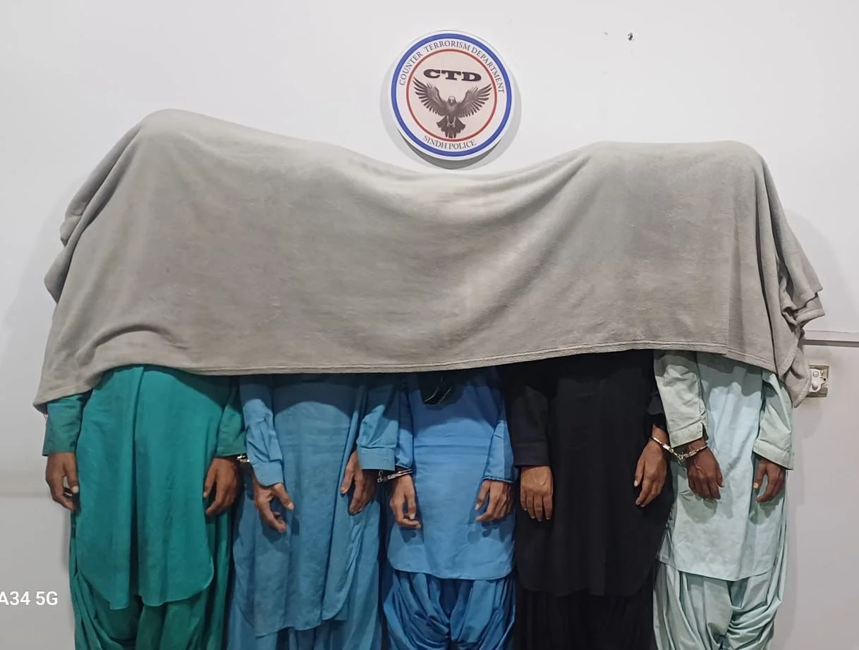 کراچی بڑی تباہی سے بچ گیا؛ ریلوے ٹریک پر دھماکے کا منصوبہ ناکام، 5 دہشت گرد گرفتار