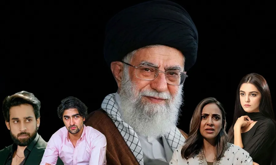 ایرانی سپریم لیڈر آیت اللہ خامنہ ای کی شہادت پر پاکستانی شوبز انڈسٹری غمزدہ
