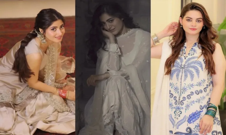 چاند رات پر شوبز شخصیات کے منفرد انداز سوشل میڈیا پر چھا گئے