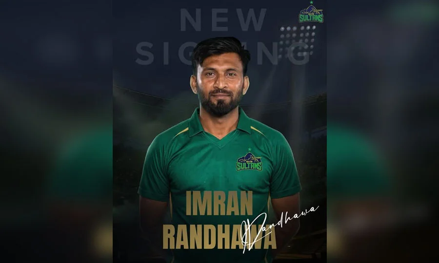 ملتان سلطانز نے آل راؤنڈر محمد عمران رندھاوا کو اسکواڈ میں شامل کرلیا