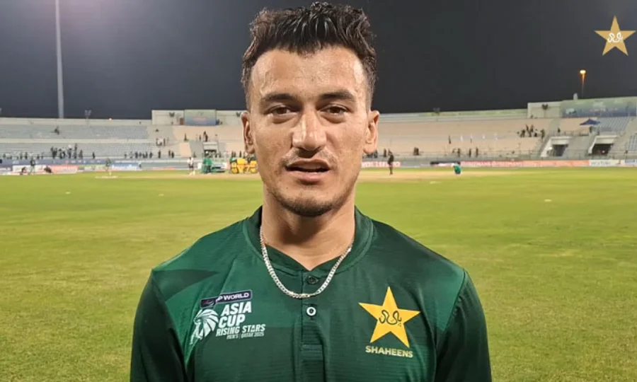 معاذ صداقت اپنے کیریئر کا پہلا میچ آج بنگلا دیش کے خلاف کھیلے گے