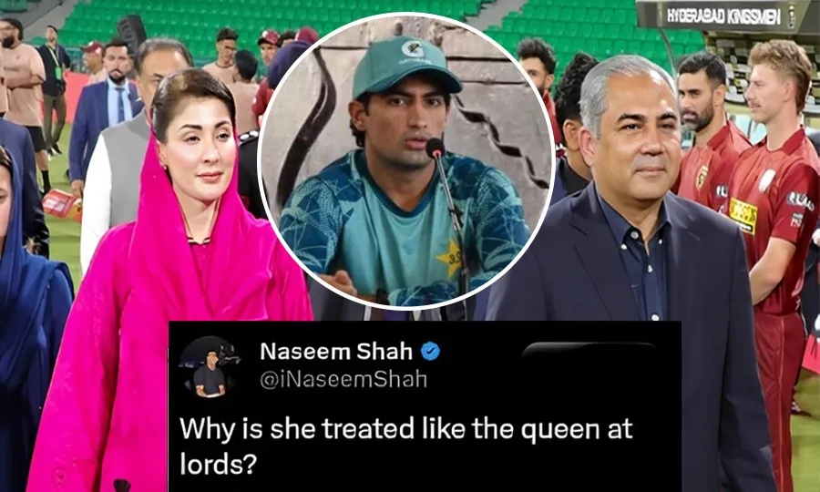 مریم نواز سے متعلق پوسٹ پر تنازع، نسیم شاہ کا ردعمل سامنے آگیا