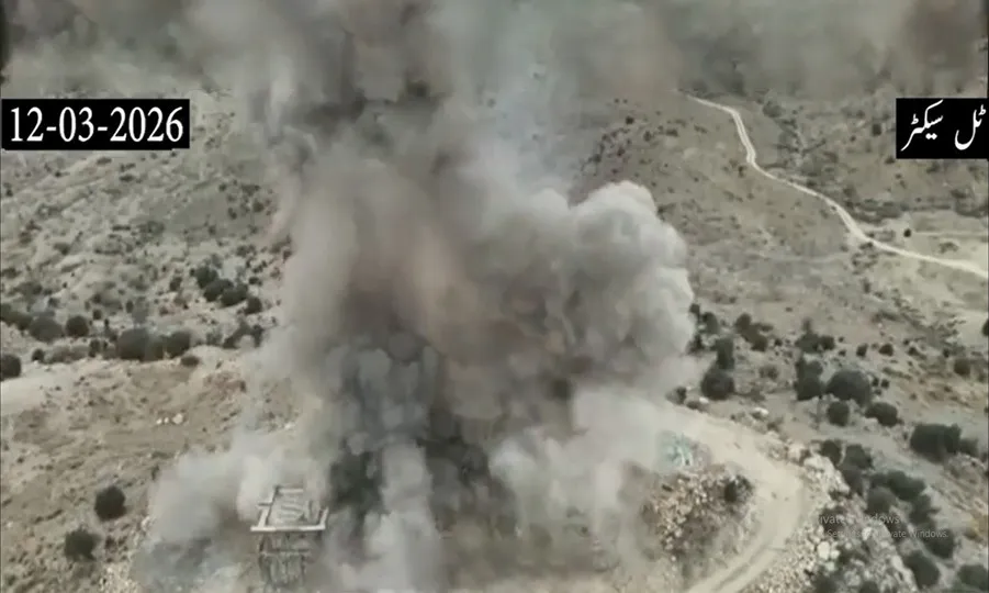 پاک فوج کی ٹل سیکٹر میں کارروائی، افغان طالبان کی پوسٹیں تباہ