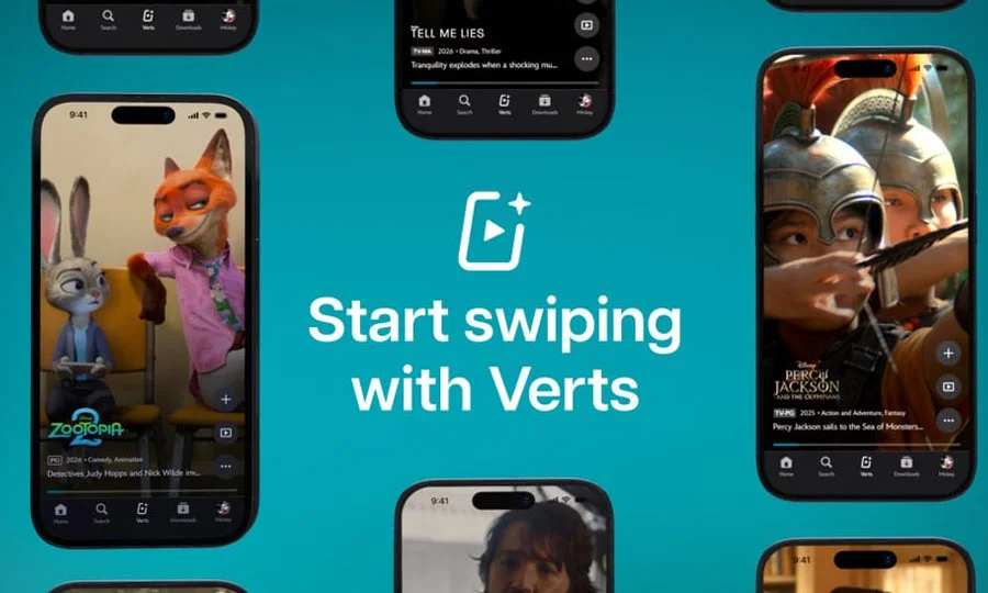 ڈزنی پلس میں ٹک ٹاک کی طرز پر ویڈیو فیڈ کا آپشن متعارف