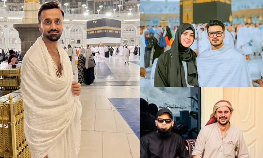 حج 2026ء: خانہ کعبہ سے پاکستانی ستاروں کی جھلکیاں، تصاویر وائرل