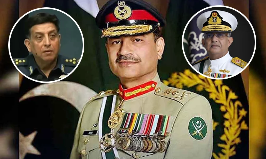 عیدالاضحیٰ؛ فیلڈ مارشل ، نیول چیف اور ایئر چیف کی قوم کو دلی مبارکباد