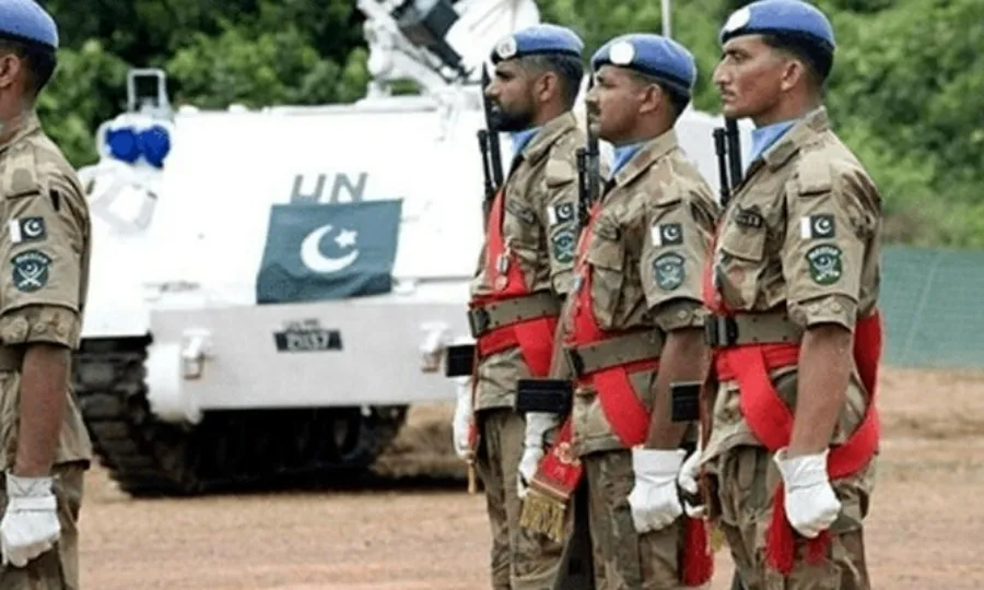 اقوامِ متحدہ کے امن مشنز کے ساتھ پاکستان کی وابستگی چھ دہائیوں پر محیط ہے، آئی ایس پی آر