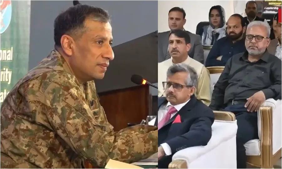 ڈی جی آئی ایس پی آر کی مختلف جامعات کے وائس چانسلرز اور اساتذہ کے ساتھ خصوصی نشست