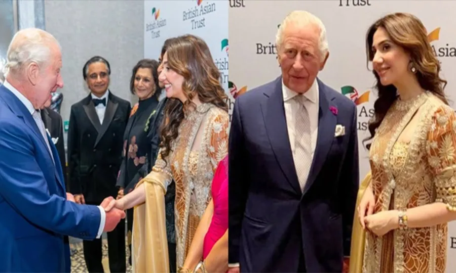 Mahira Khan's meeting with King Charles; Videos go viral on social media