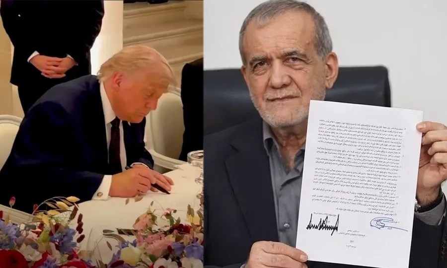 فرانسیسی صدر کی موجودگی میں ٹرمپ کے ایم او یو پر دستخط، ایران نے کاپی شیئر کردی