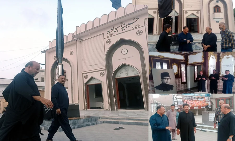 محرم الحرام انتظامات؛ فوکل پرسن برائے ہائیڈرنٹس سیل واٹر کارپوریشن کا شہر کی مختلف امام بارگاہوں کا دورہ