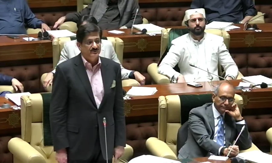 سندھ اسمبلی میں 13 ویں بجٹ پر وزیر اعلیٰ سندھ کا اختتامی خطاب