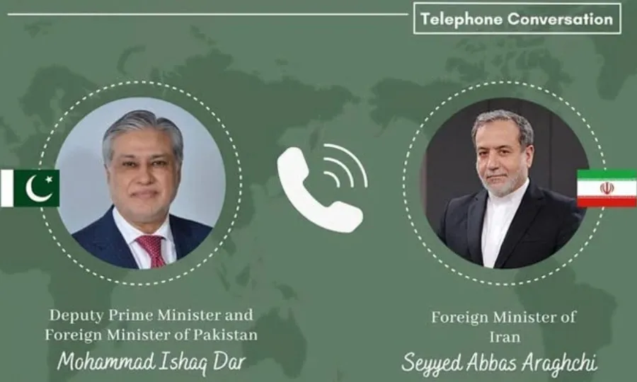 وزیر خارجہ اسحاق ڈار اور ایرانی ہم منصب کے درمیان ٹیلیفونک رابطہ،خطے کی صورتحال پر تبادلہ خیال