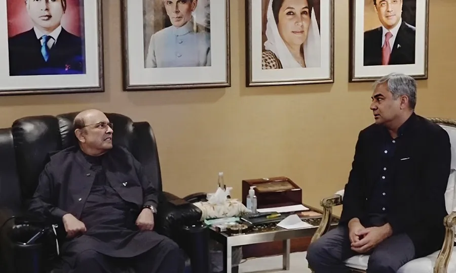 صدر آصف زرداری اور محسن نقوی کی ملاقات؛ بلوچستان اور پختونخوا کی سیکیورٹی صورتحال پر اہم گفتگو