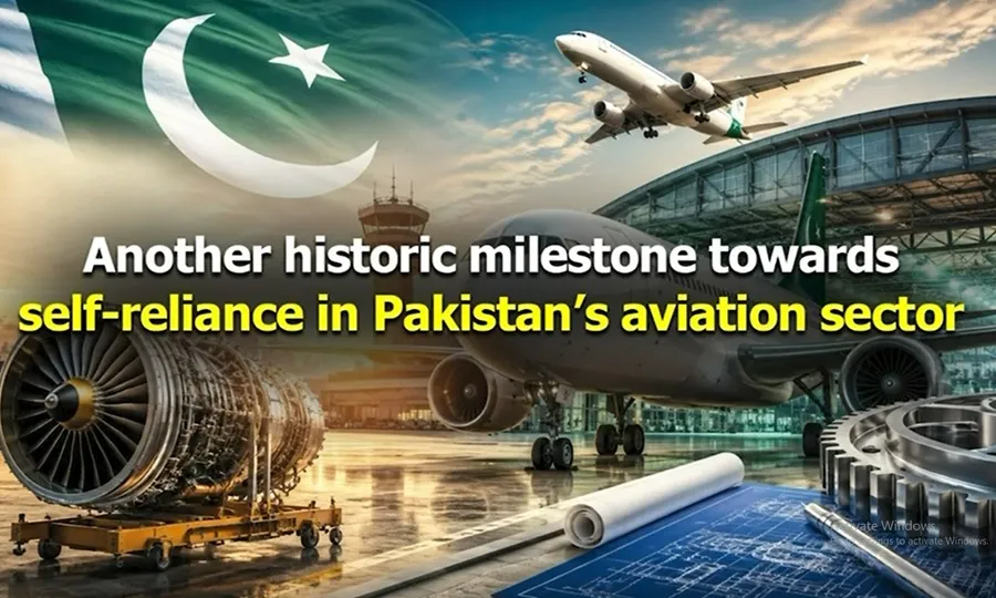 پاکستان کے فضائی شعبے کی خودکفالت کیلئے ایک اور تاریخی سنگِ میل