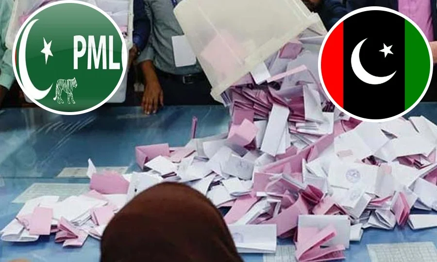 آزاد کشمیر انتخابات کا پہلا مرحلہ؛ 5 نشستوں کے نتائج مکمل، ن لیگ آگے
