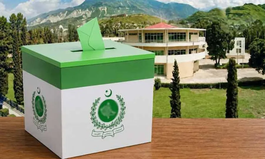آزاد کشمیر قانون ساز اسمبلی کی مخصوص نشستوں کے لیے پولنگ کا عمل جاری