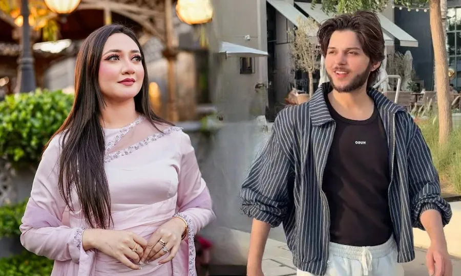 ایمان فاطمہ کے ساتھ ندیم نانی والا کی ویڈیو وائرل؛ سوشل میڈیا پر نئی بحث چھڑ گئی