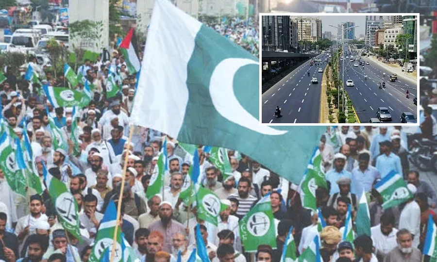 جماعت اسلامی احتجاج؛ ملک کے مختلف شہروں میں کون کون سی شاہراہیں بند ہوں گی؟ جانیے