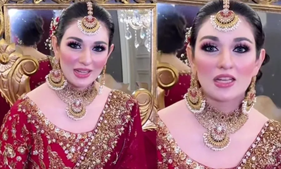 سارہ خان کا برائیڈل لک مداحوں کو ایک آنکھ نہ بھایا